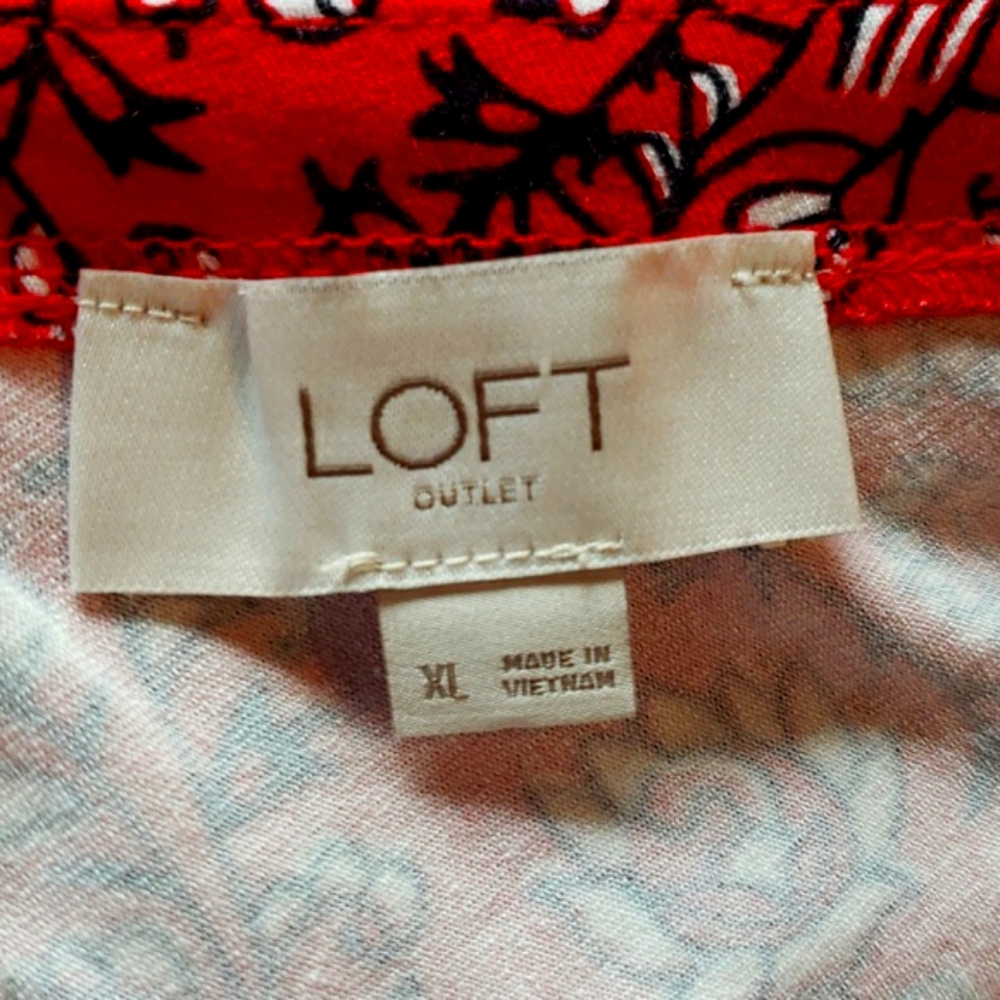 ANN TAYLOR Loft Outlet Summer Dress - Sleeveless - XL - NWOT - Picture 2 of 14
